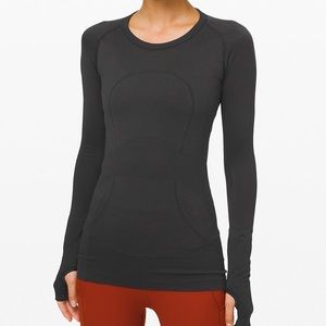 Lululemon Swiftly Long Sleeve Black